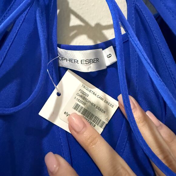 New Christopher Esber Triquetra Cami Dress - Picture 5 of 5